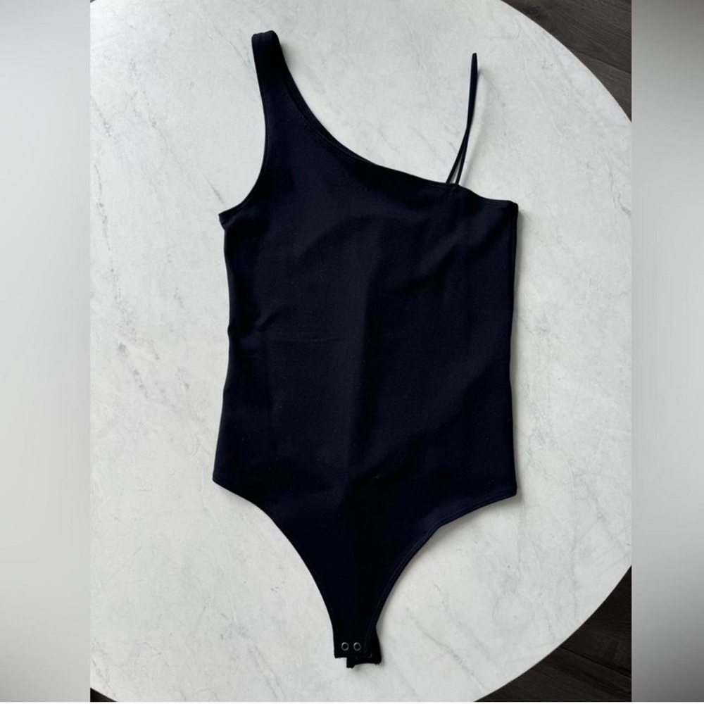 A&F Asymmetrical Cami Bodysuit - Soft A&F Collection